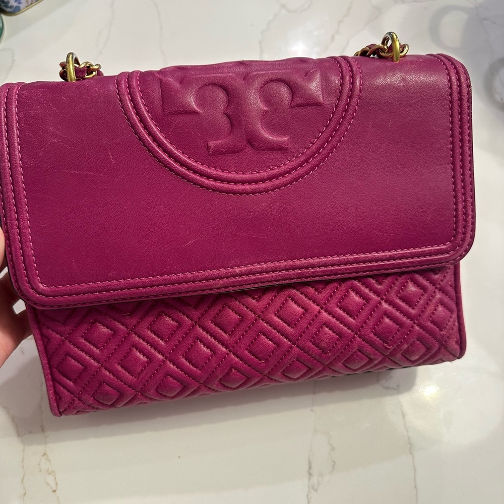 Tory Burch Fleming Bag in Pink